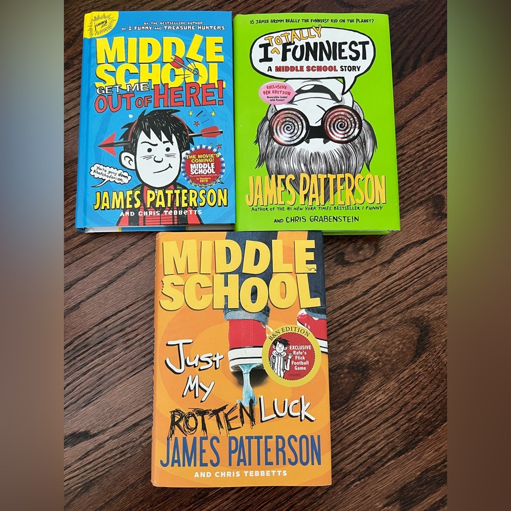 Lot of Kids Books James Patterson Hardcover
